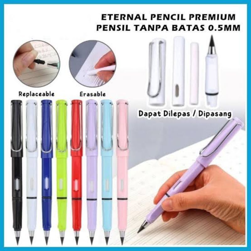 Eternal Pencil Unlimited Sekolah Pensil Tanpa Rautan Pensil Tanpa Batas