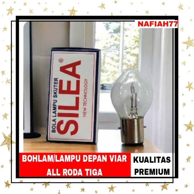 BOHLAM LAMPU DEPAN MOTOR RODA TIGA VIAR KARYA TOSSA DLL