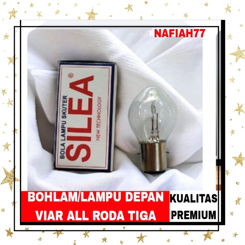 BOHLAM LAMPU DEPAN MOTOR RODA TIGA VIAR KARYA TOSSA DLL