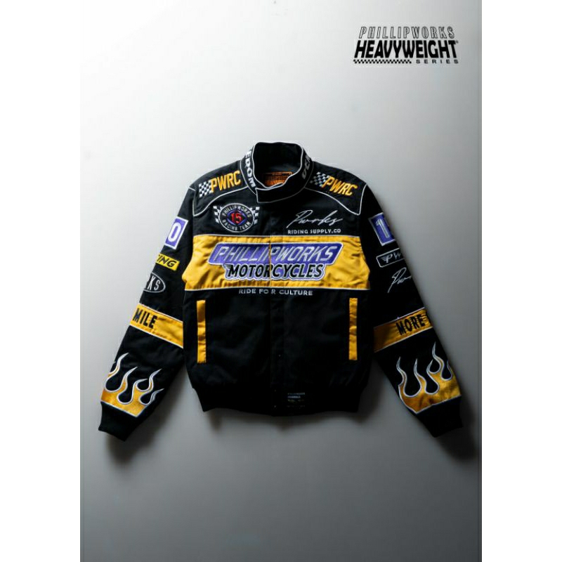 JAKET NASCAR MORE MILES ORIGINAL PHILLIP WORKS