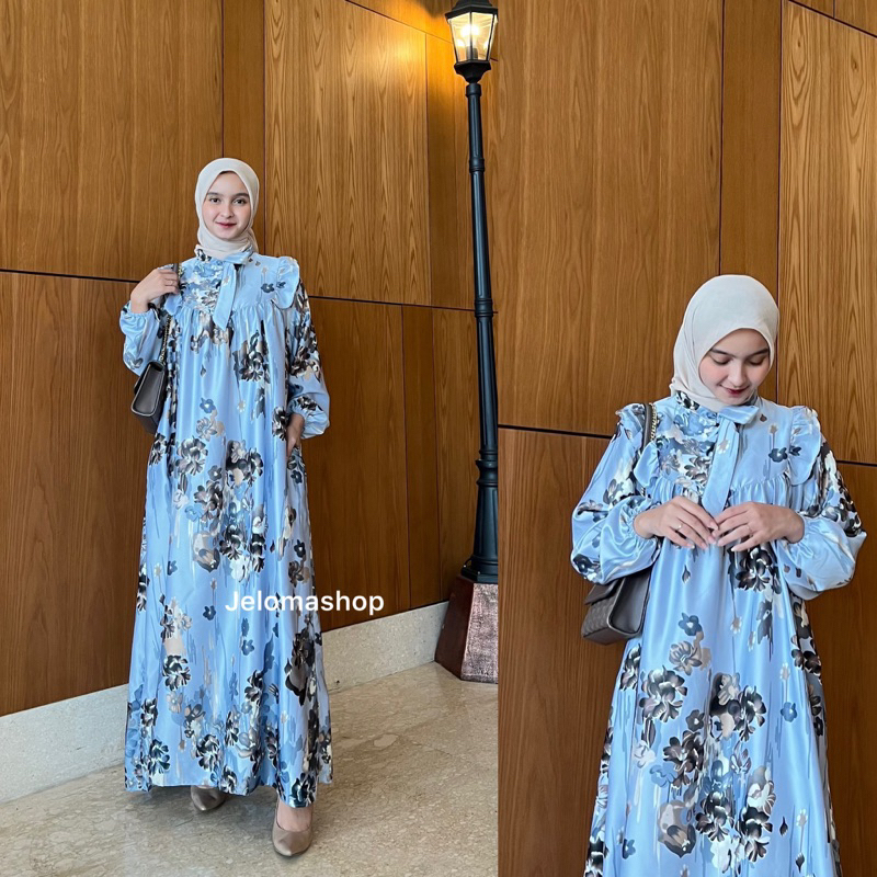 susan gamis / gamis bisui friendly dio silk gamis lebaran 2023