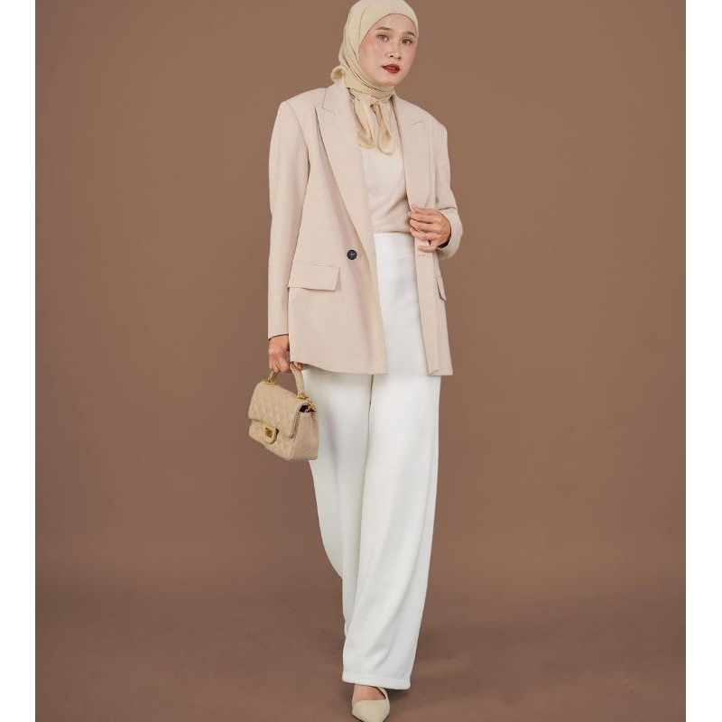 Scuba kulot Pants by ISH ( Ready siap Kirim)