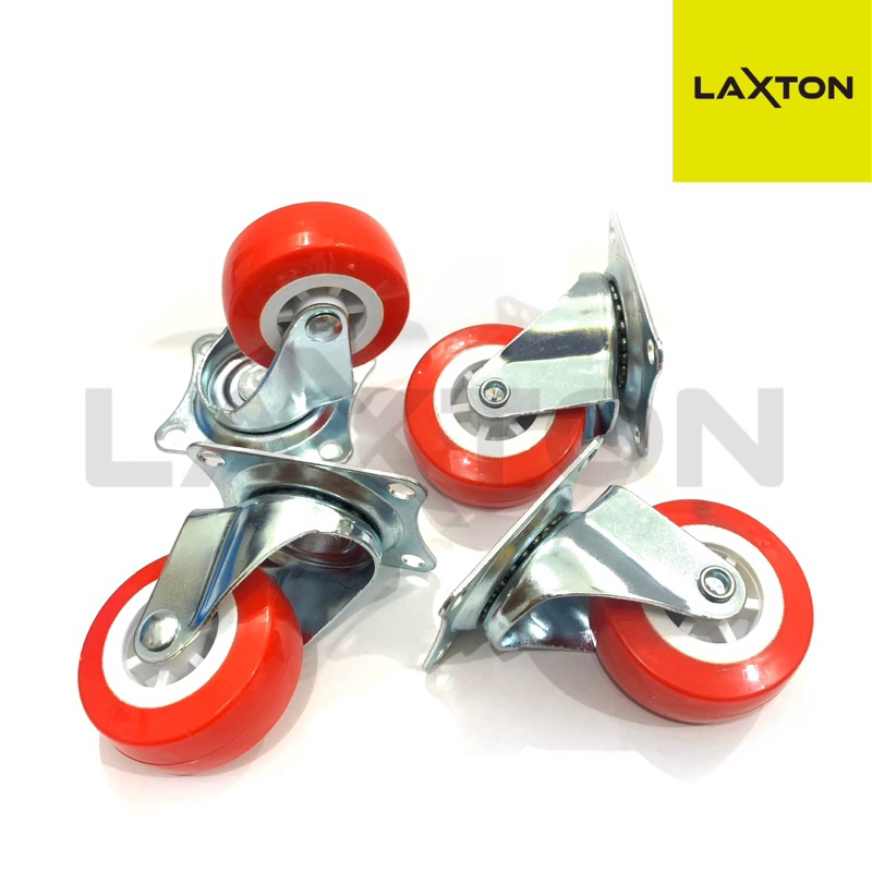 Roda Etalase Caster kaster kursi lemari troli 2 Inch Heavy Duty hidup MURAH LARIS