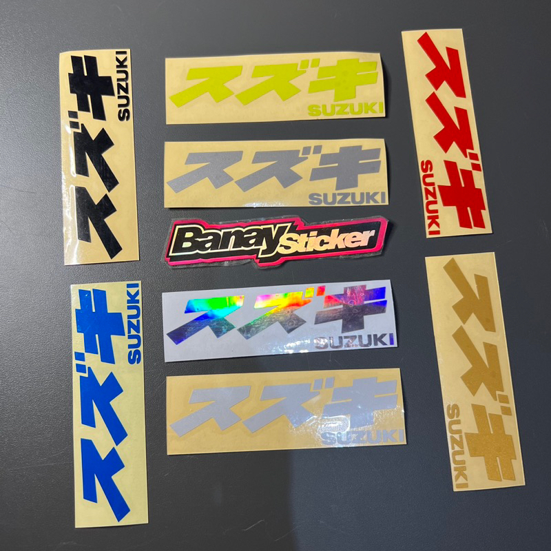 Sticker Stiker SUZUKI Jepang Cutting