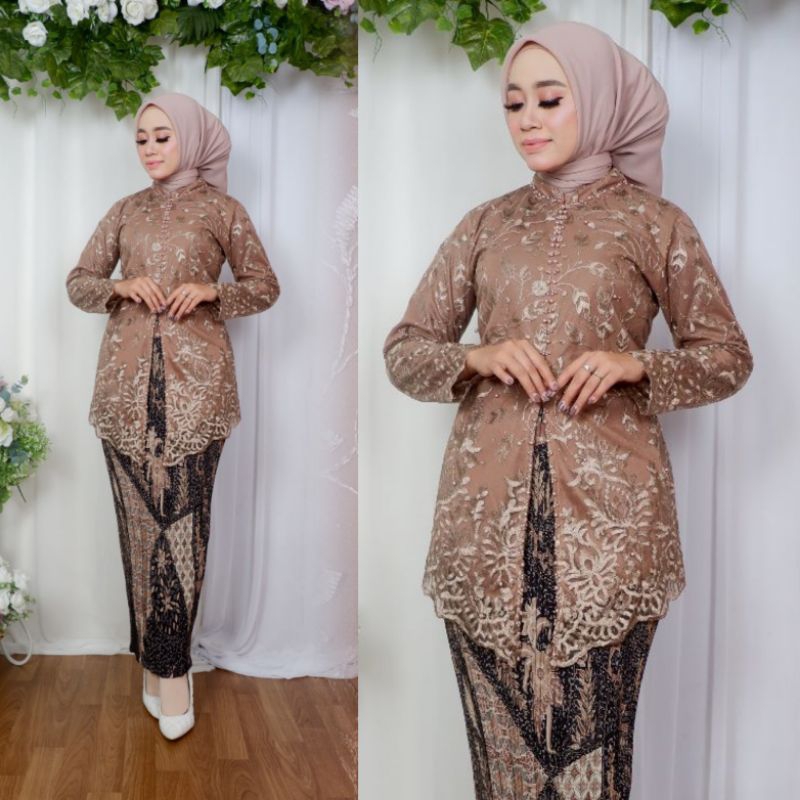 NEW PRODUK//TUNIK BORDIR PAYET//SERAGAMAN KELUARGA//BAJU PESTA LAMARAN//KEBAYA WISUDA//BAJU KONDANGAN//BAJU LEBARAN//KEBAYA MODERN//KEBAYA ORIGINAL//BY ALEETA KEBAYA//MDHBROTHER