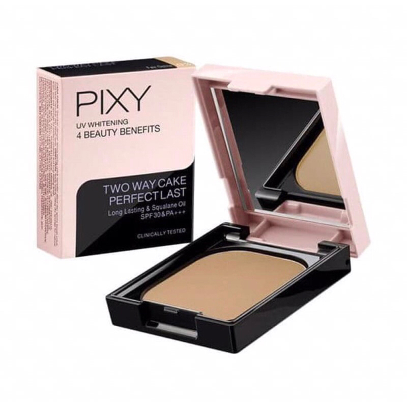 PIXY 4 Beauty Benefit Two Way Cake Perfect Last / Pixy Bedak Padat Twc