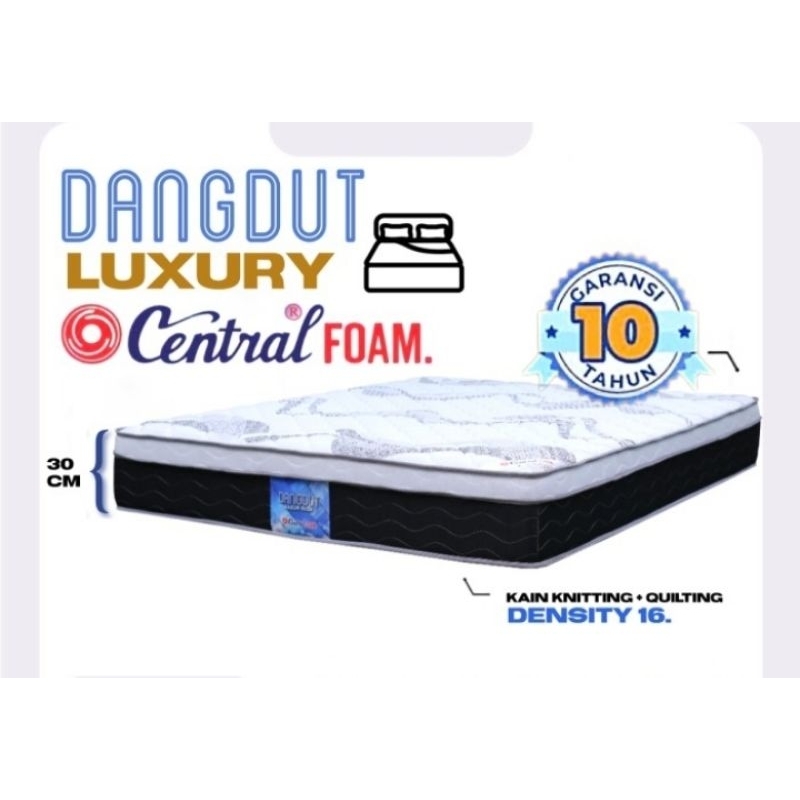 (Khusus Wilayah Palembang) Kasur Busa Central Foam Dangdut Luxury Plus (full busa) Matras/Kasur busa