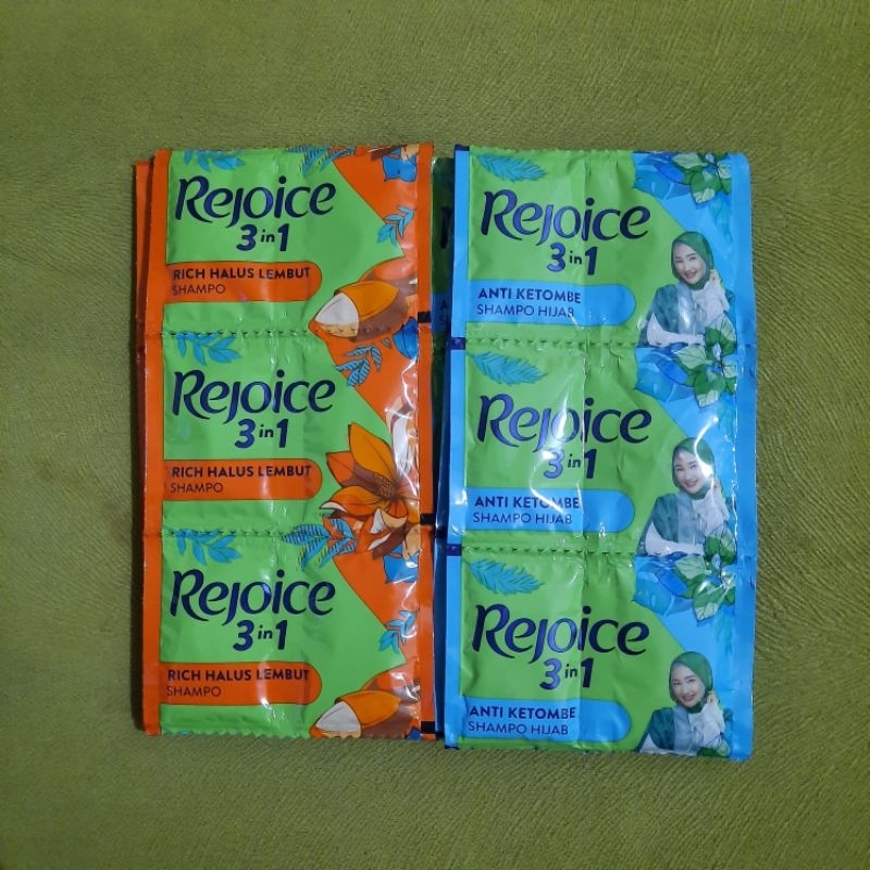 AHZA REJOICE SHAMPOO RENCENG ISI 12 SACHET