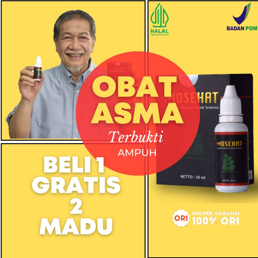 MOSEHAT Obat Asma Sesak Nafak Ampuh Untuk Dewasa Dan Anak  Aman Tanpa Efek Samping