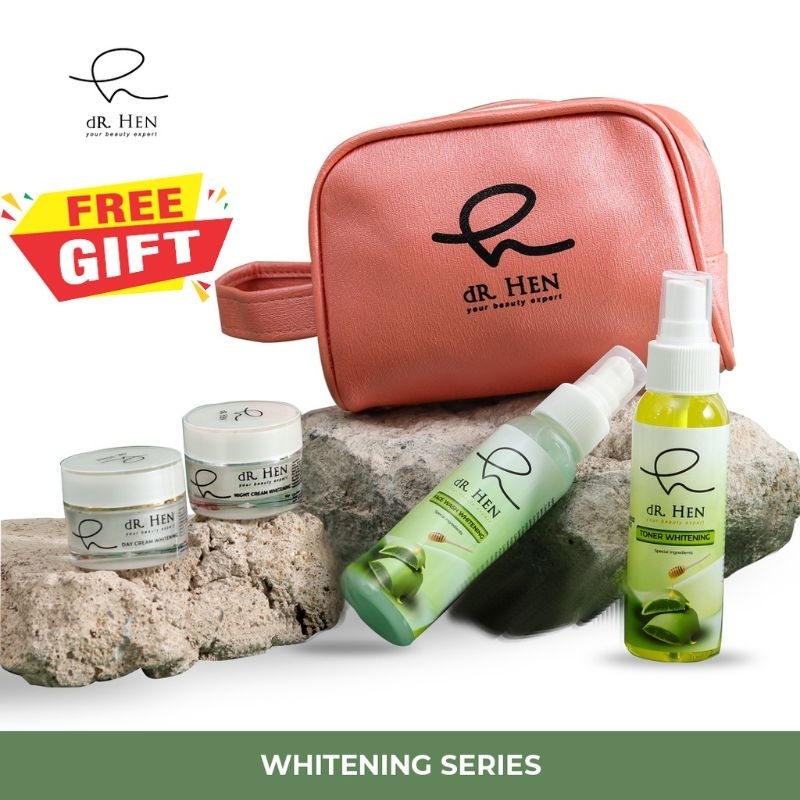 Paket Whitening Dr Hen Pemutih Wajah ( By Athena Skincare)