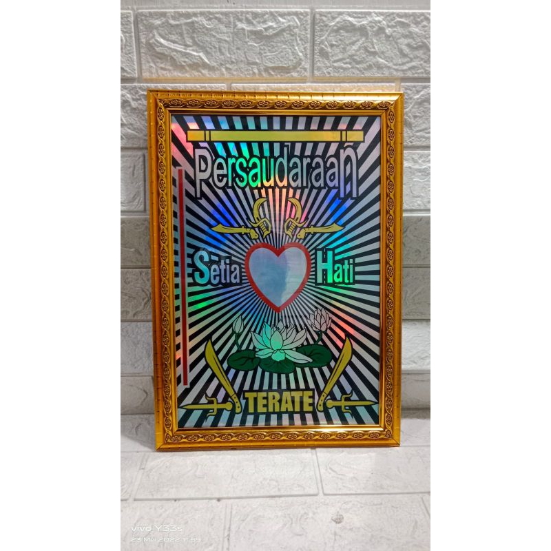 PIGURA PSHT HOLOGRAM DAN GLOSY