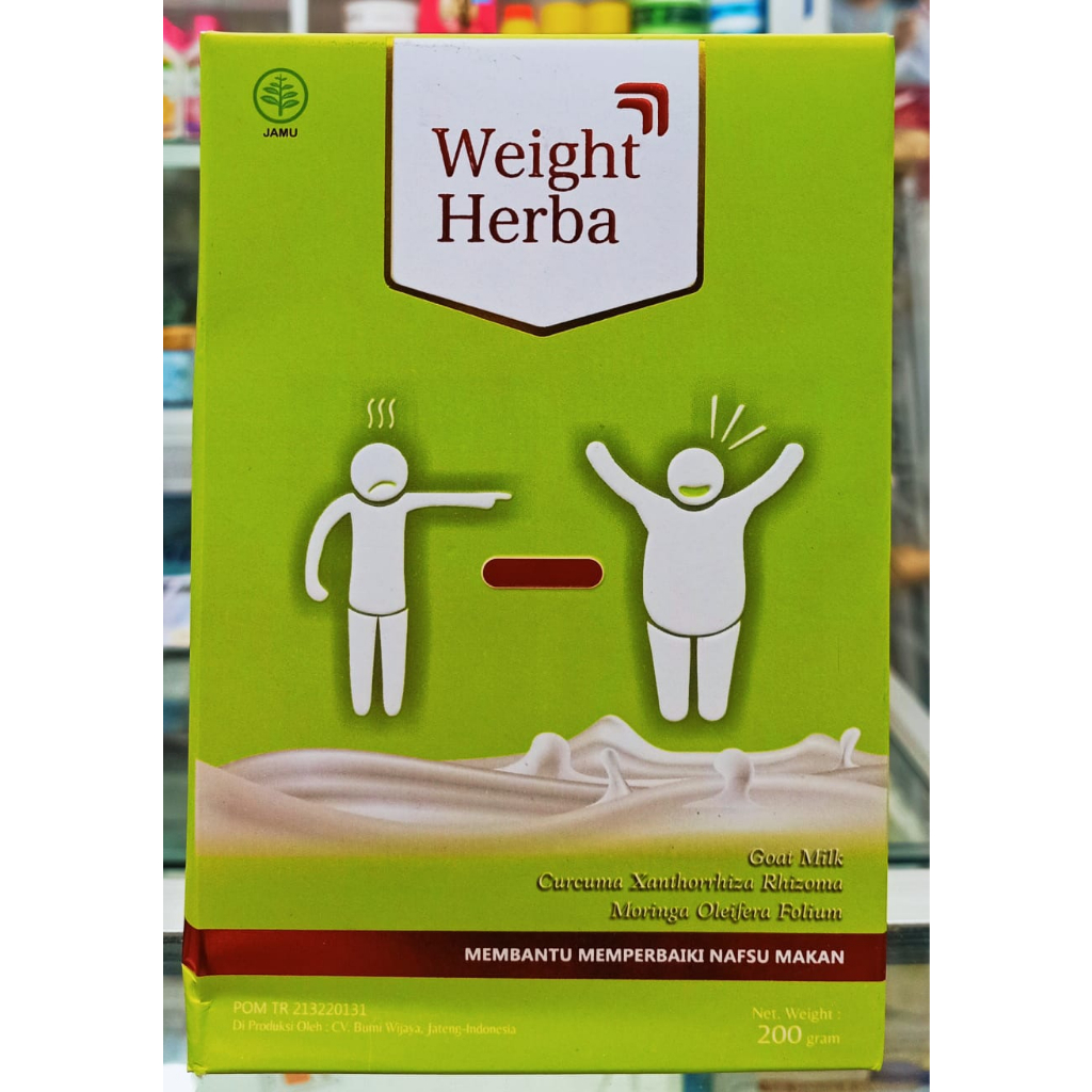 

Susu Weight Herba / Susu Penggemuk Badan & Penambah Nafsu Makan