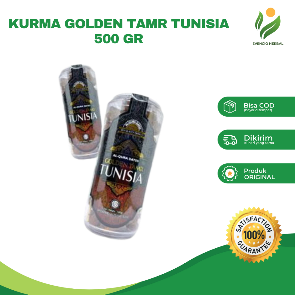 

Kurma Golden Tamr - Tamr Tunisia - 500 gr