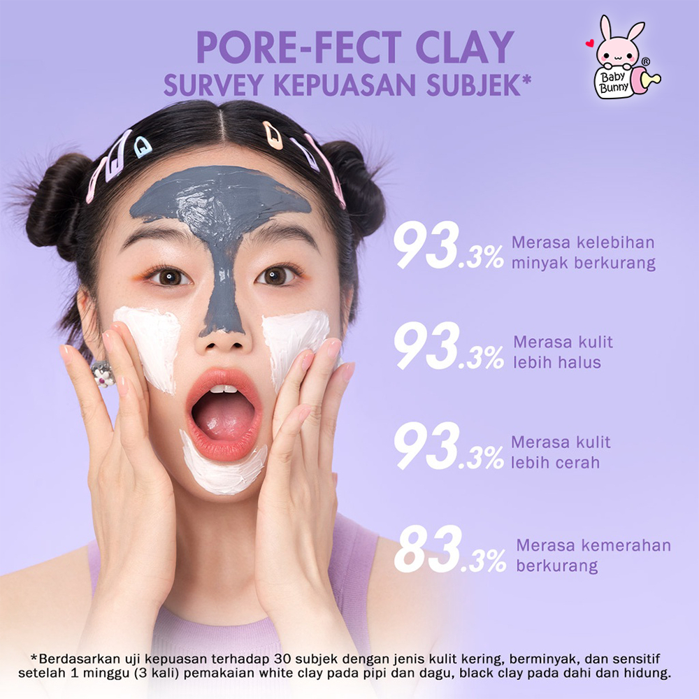 ❤ BELIA ❤ BNB barenbliss I'm Pore-fect Amazon Glow Clay Duo | Clay Mask  | Masker Wajah | Treatment Wajah | BPOM