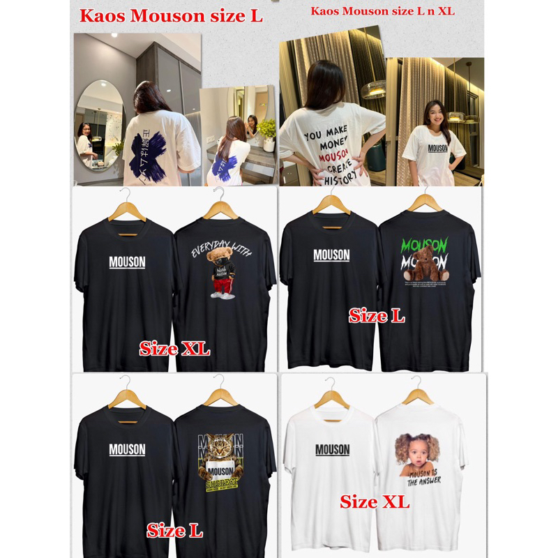 KAOS MOUSON OVERSIZE TSHIRT MOUSON