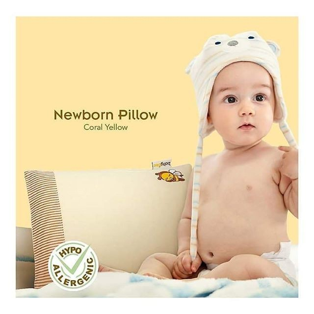 Babybee - Newborn Pillow With Case - Bantal Bayi