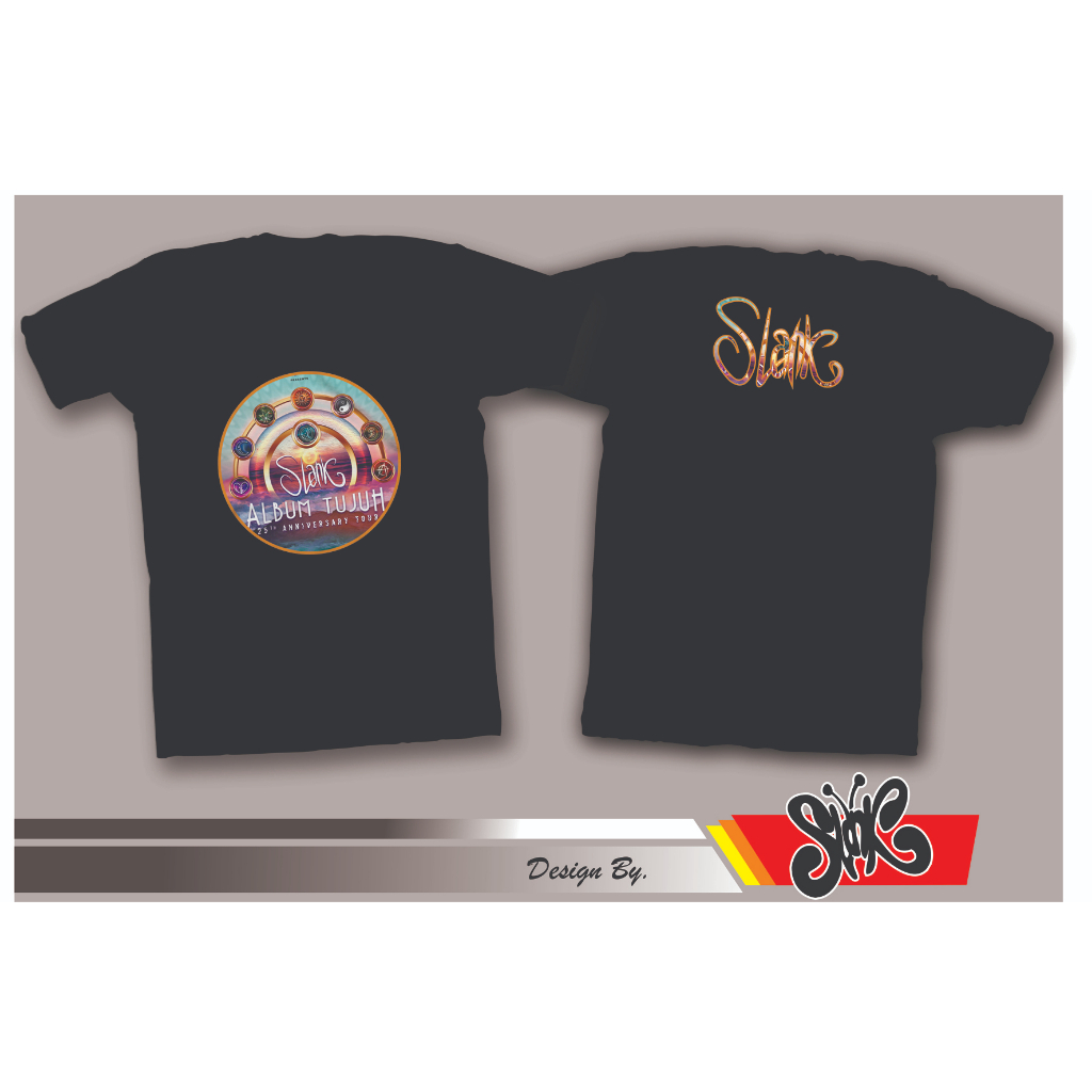 Kaos slank spesial album tujuh. best seller baju slank anniversary album tujuh slank