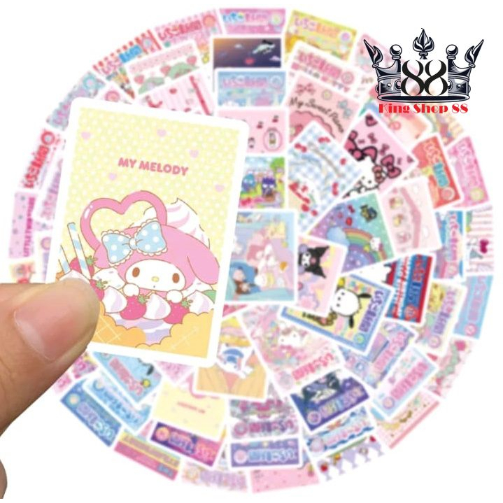 

Stiker / Sticker Hello Kitty and Friends (Mix Karakter) 10 Pcs RANDOM