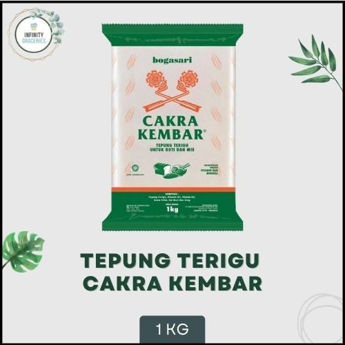 

TEPUNG CAKRA KEMBAR BOGASARI 1 KG MURAH !!