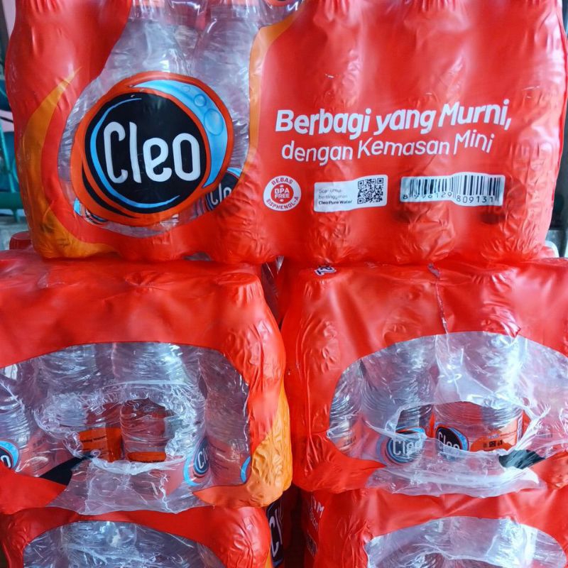 Cleo Botol mini 1ball isi 24
