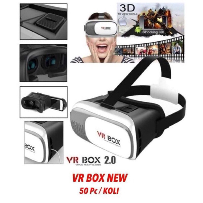 VR BOX VIRTUAL GNX20/VIRTUAL REALITY/VIRTUAL 3D