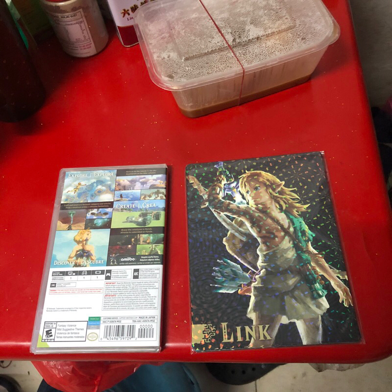 nintendo switch Zelda TOtk New versi