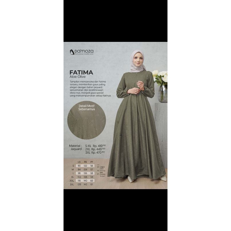 Gamis Damoza Fatima