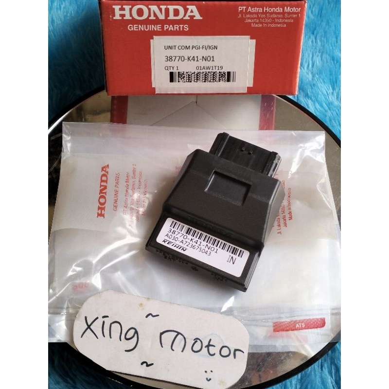 ECU ECM CDI HONDA SUPRA X 125 FI BLADE FI ( K41 KEIHIN )