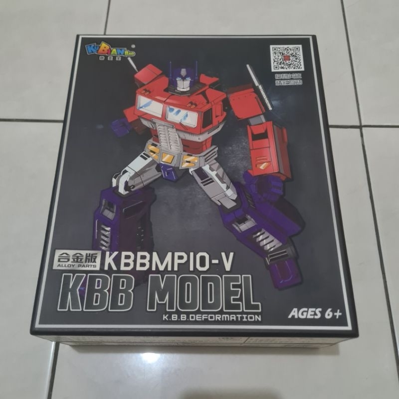 KBB Optimus Prime KO Masterpiece MP10V MP10-V MCS-01 Diecast