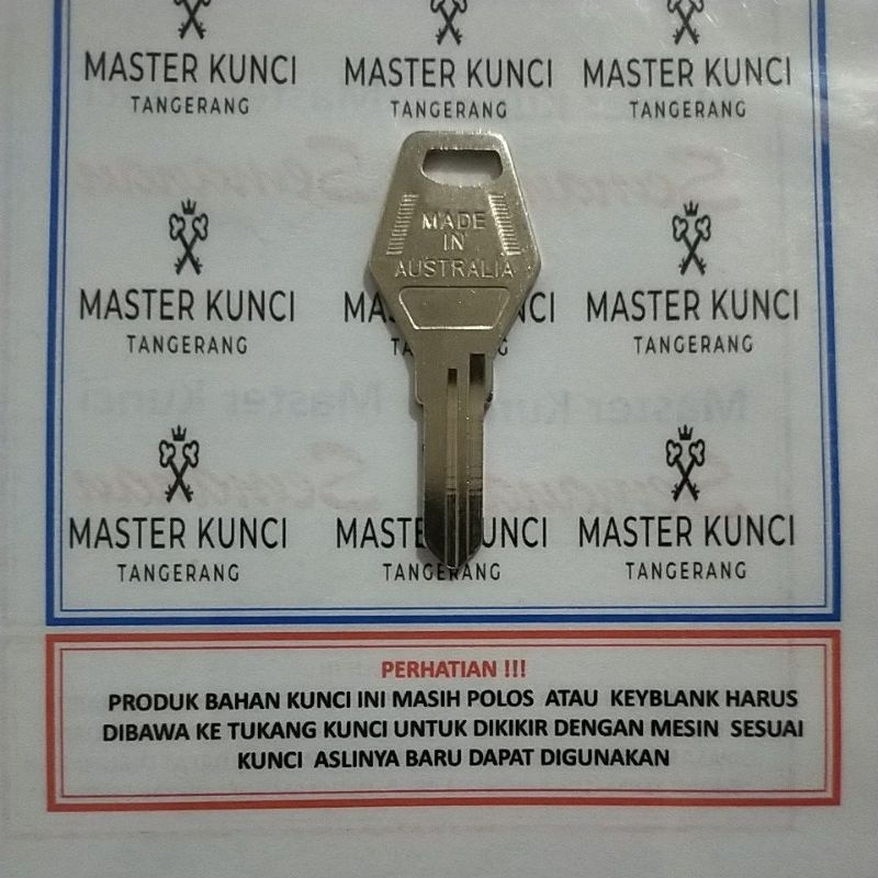 Bahan Kunci LF Australia Jalur Kiri