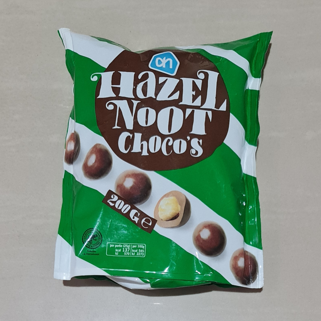 AH Albert Heijn Choco's Hazelnoot Chocolate Hazelnut 200 Gram