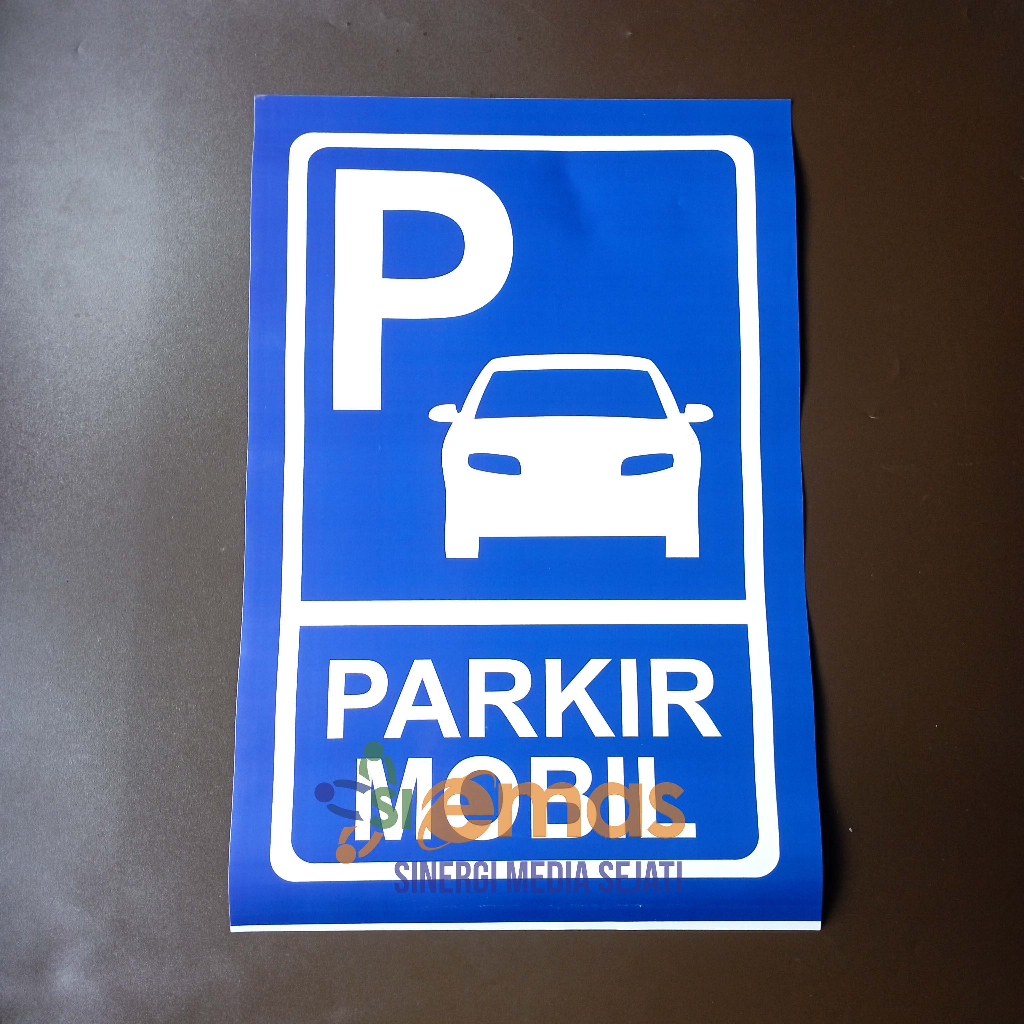 Stiker Parkir Khusus Mobil | Stiker Tempat Parkir Mobil | Stiker Area Parkir | Stiker Laminating