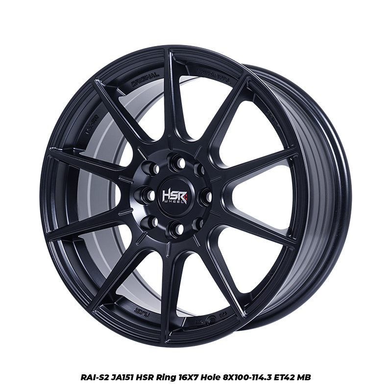 Velg Mobil Ring 16 HSR RAI-S2 JA151 Velg R16 Yaris Mobilio Jazz Brio Agya Ayla Xenia