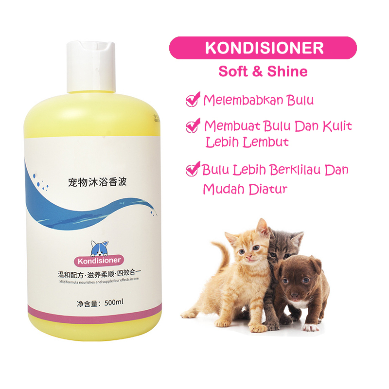 PET DIARY Sampo Kucing Anti Kutu Dan Jamur Shampoo Anjing Anti Rontok Wangi Tahan Lama