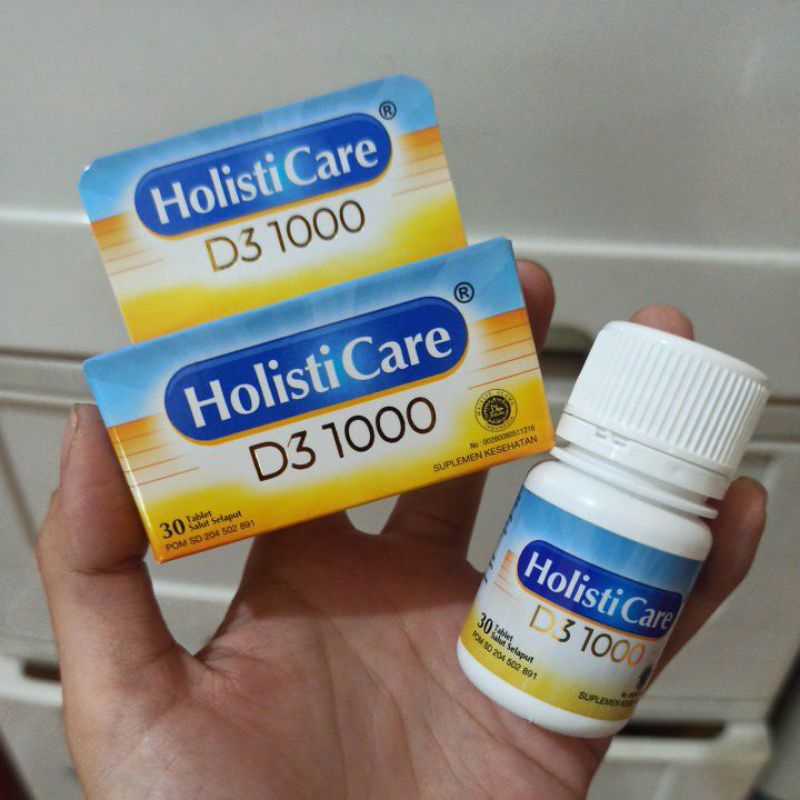 Holisticare D3 D 3 1000 iu Vitamin D3 1000iu isi 30 tablet