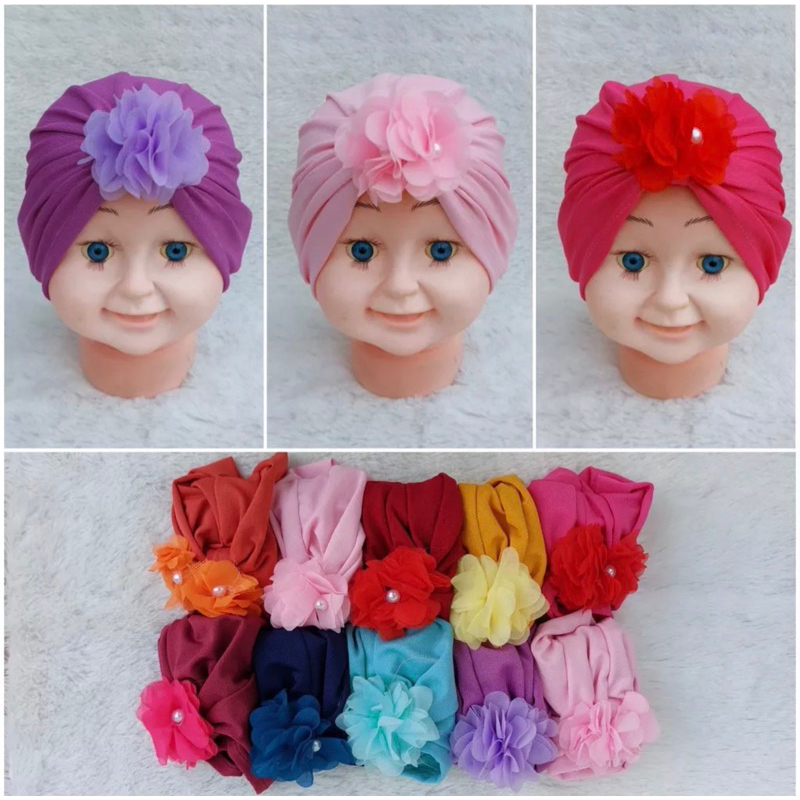 Turban Bayi Bilqis / Turban Anak / Turban / Turban Bayi Permpuan