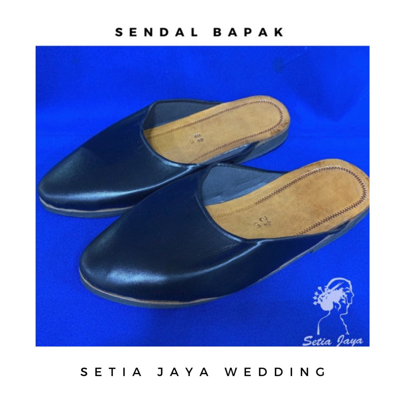 Selop Bapak Kulit/ Selop Pengantin Pria/ Selop Pria JUMBO size/ Selop Among Tamu