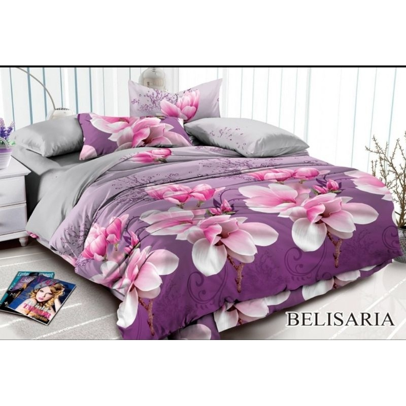 Sprei Homemade | Sprei Motif Bunga No.1(180x200x20) | Sprei Murah Berkualitas