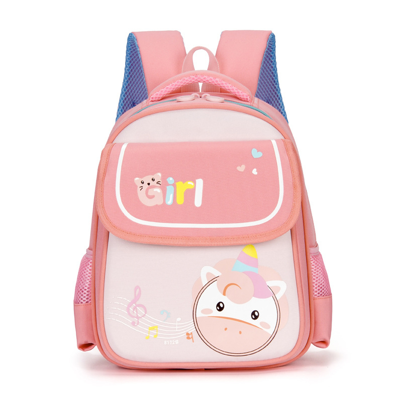 122 IMPORT Tas Sekolah Anak TK / PAUD Karakter Unicorn Ikan Super Ringan Tas Ransel Anak Perempuan Laki-Laki