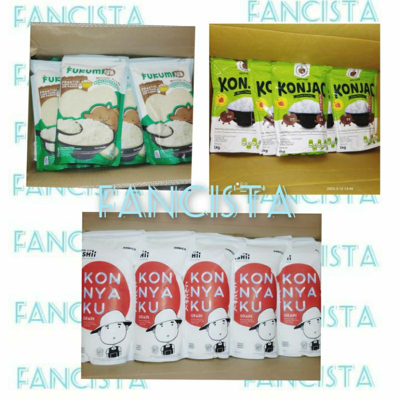 

Fukumi Beras Porang Konjac Rice Konnyaku Beras Shirataki 5kg 5 kg