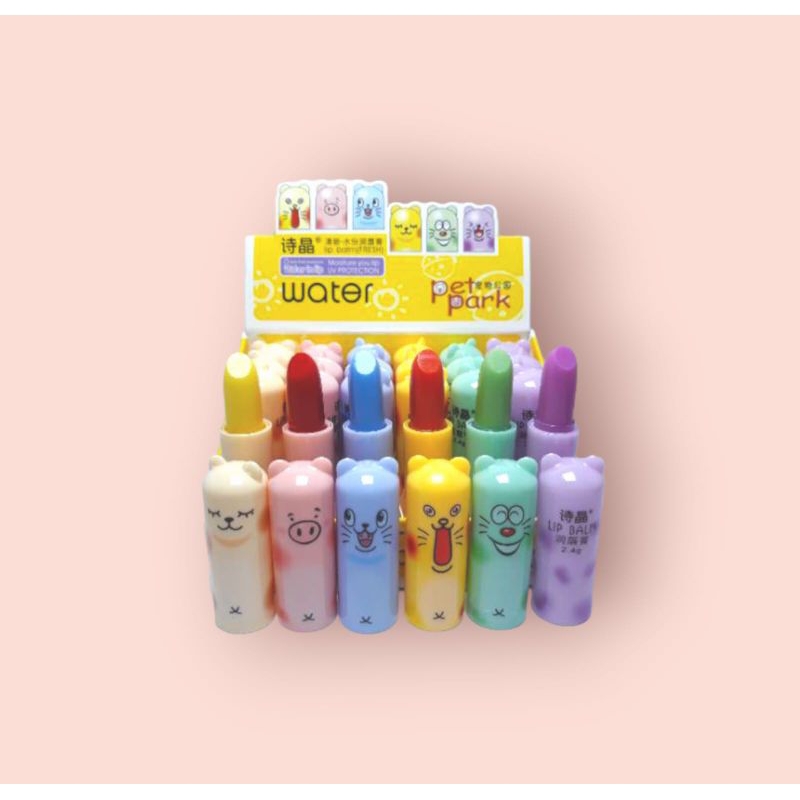 LIPBALM WATER PET PARK 3gr