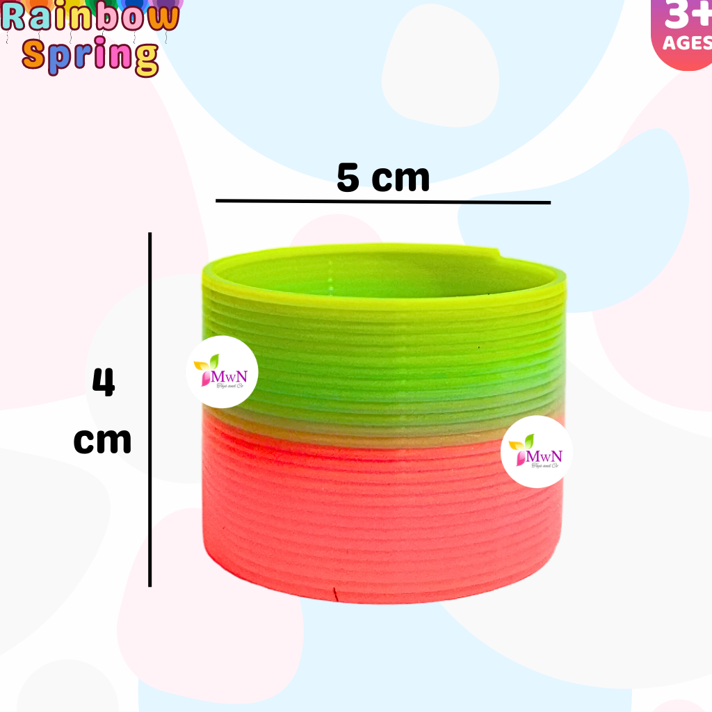 MWN Mainan Rainbow Magic Spring Pastel Diameter 5cm
