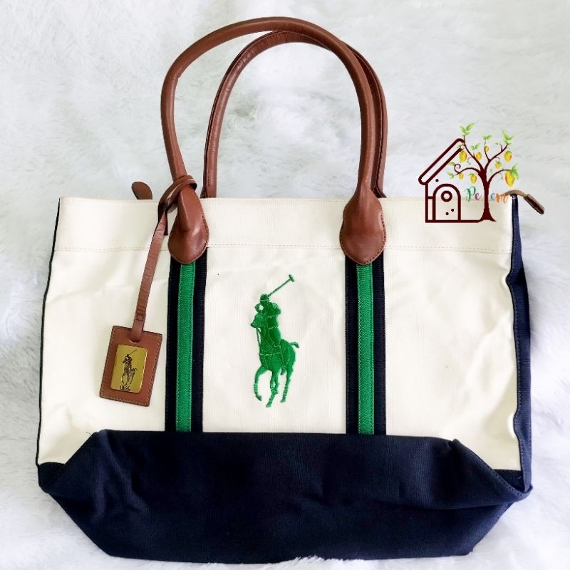 Tas Totebag Polo Ralph Lauren - preloved