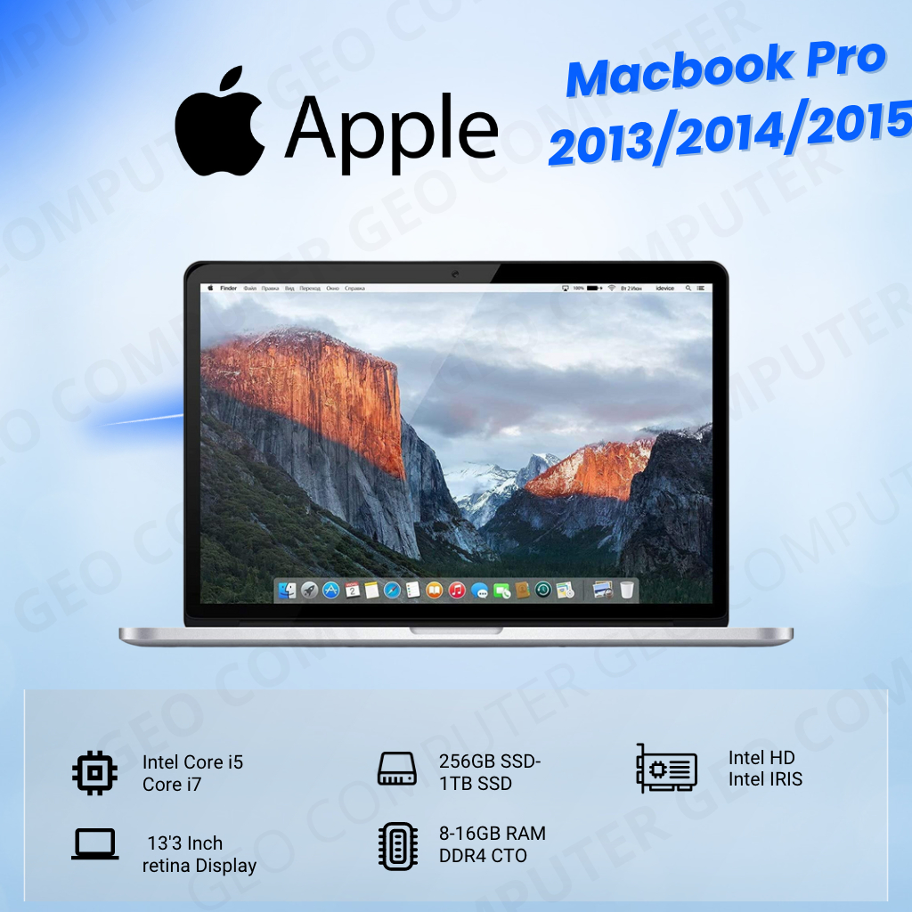 PROMO!! Macbook Pro 2013/2014/2015 Intel Core i5/Core i7