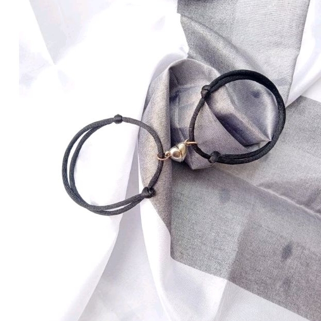 GELANG COUPLE MAGNET/GELANG COUPLE POLOS/GELANG POLOS HITAM/GELANG HITAM/GELANG VIRAL/GELANG MURAH