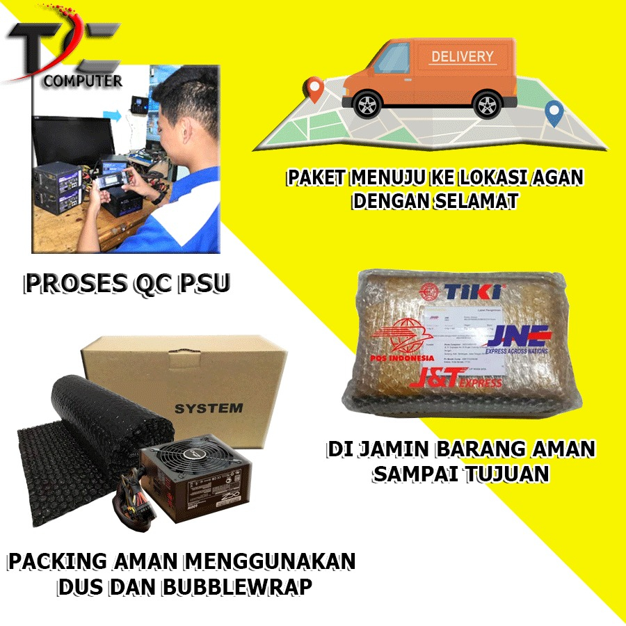 POWER SUPPLY 700watt 80 - merk campur POWER SUPPLY 700W
