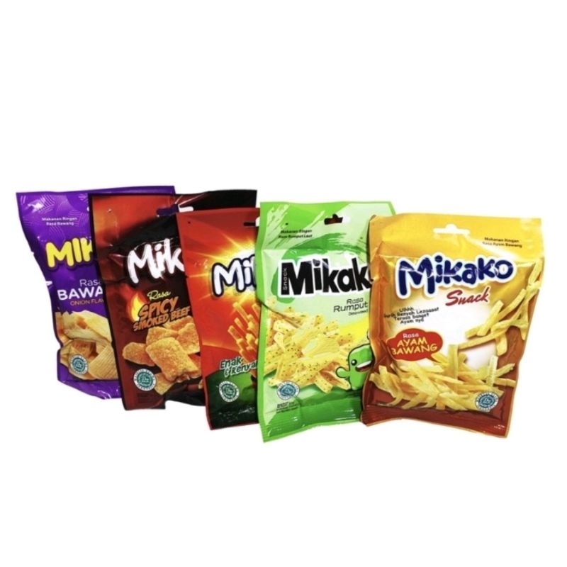 

Mikako Snack 1 Pack Isi 10 Bks x 22gr