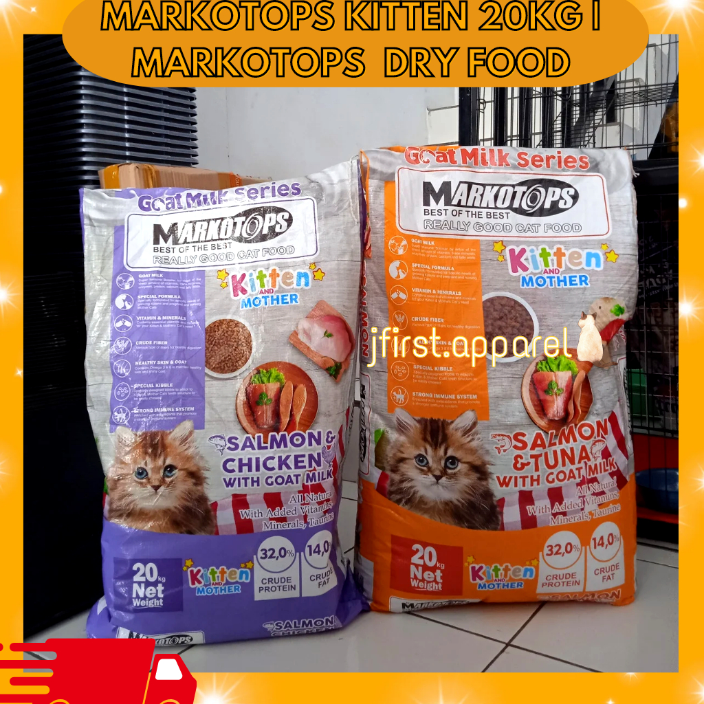 MARKOTOPS KITTEN 20KG | MARKOTOPS DRY FOOD 20KG
