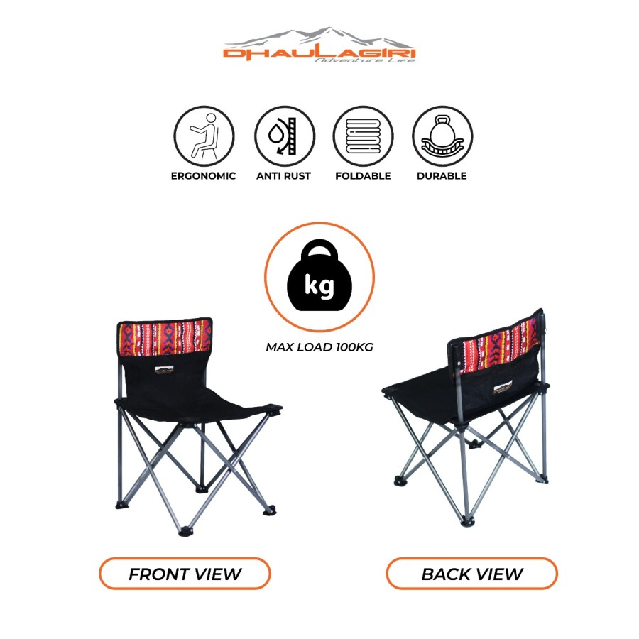 Folding Chair FC300 Dhaulagiri Kursi Lipat Outdoor Camping Portable Etnik