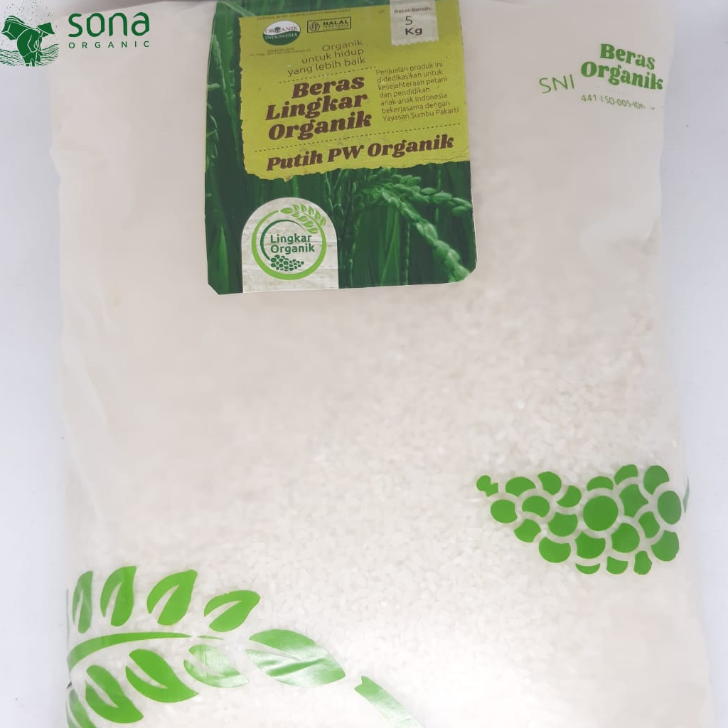 

Beras Pandan Wangi Organik 5 kg - Lingkar Organik